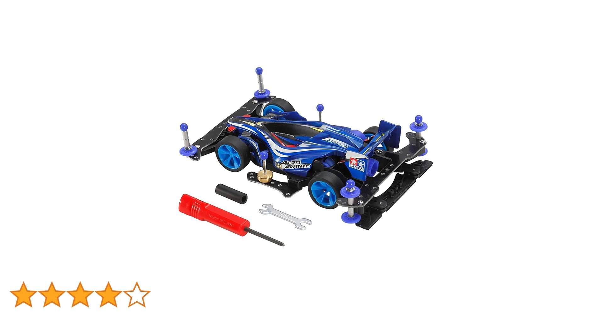 TAMIYA ミニ四駆セット AVANTERS RS 他 タミヤ 1/32 レーサーミニ四駆シリーズ スーパーアバンテJr. (VZ